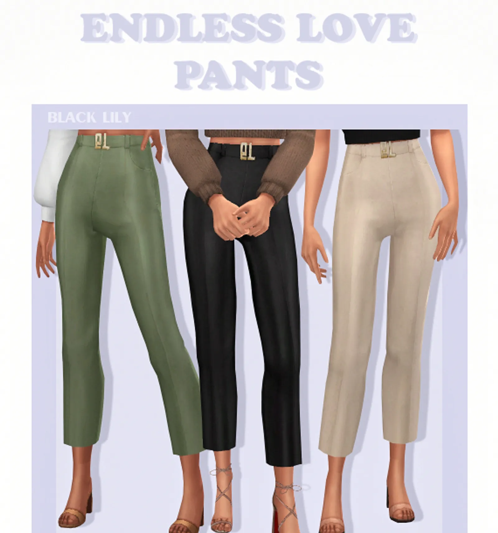 Endless Love Pants